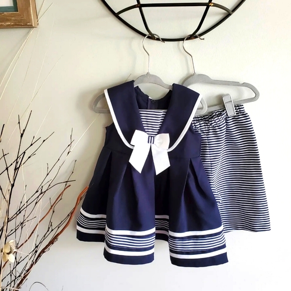 Sailor Dress & Pant Set 18 months - Picture 1 of 2